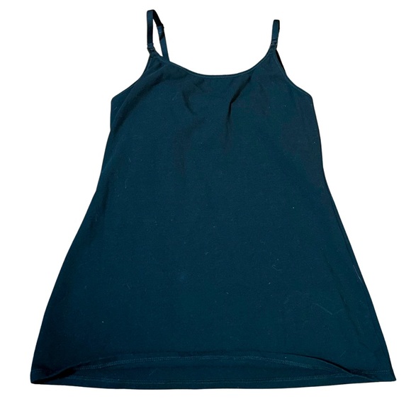 Auden Tops - Auden Maternity Nursing Cami black size small shelf bra unlined cotton spandex